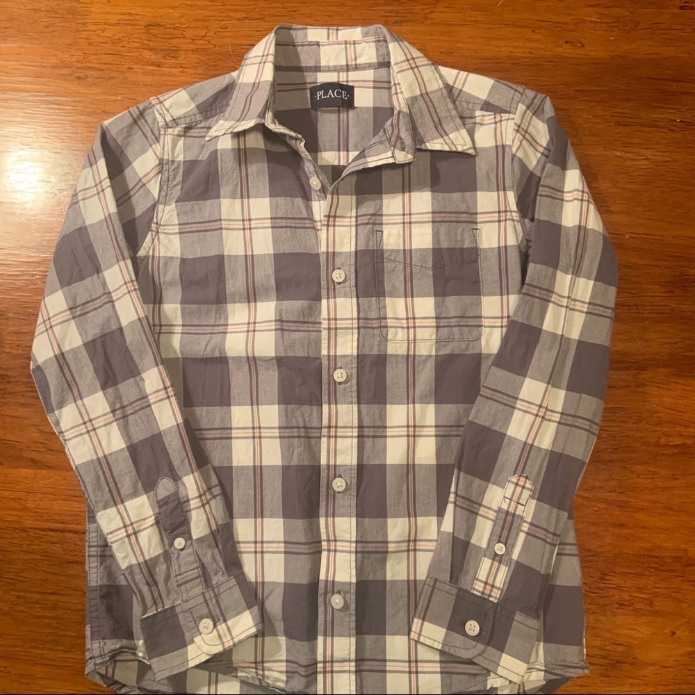 CHILDREN'S PLACE LS Button Down Shirt (B-15)